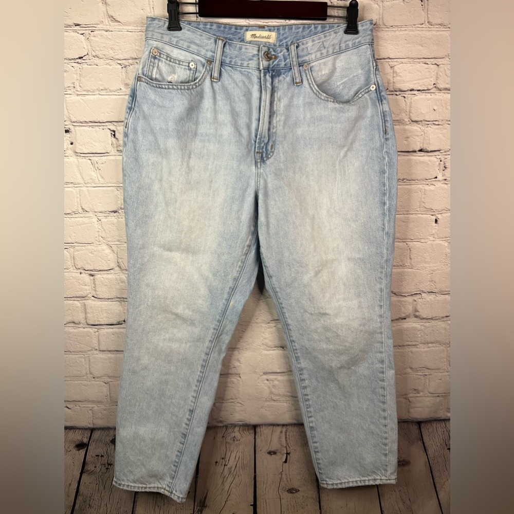 Madewell Women's The Curvy Perfect Vintage Jean Light‎ Wash High Rise Size P31